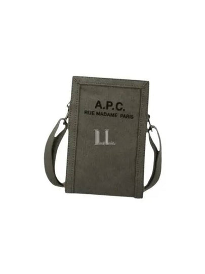 Recuperation Pouch Cross Bag Khaki - A.P.C. - BALAAN 2