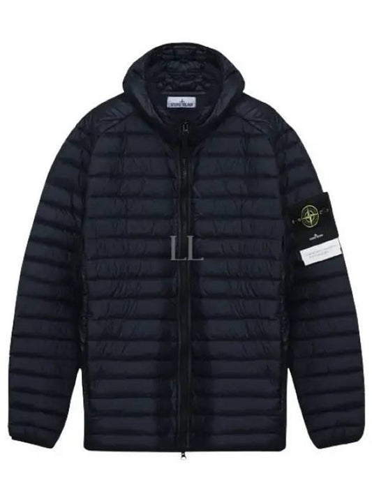 Loom Woven Chambers R-Nylon Down-TC Packable Jacket Navy - STONE ISLAND - BALAAN 2