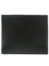 Men's Logo Signature Stripe Leather Half Wallet Black - PAUL SMITH - BALAAN 3