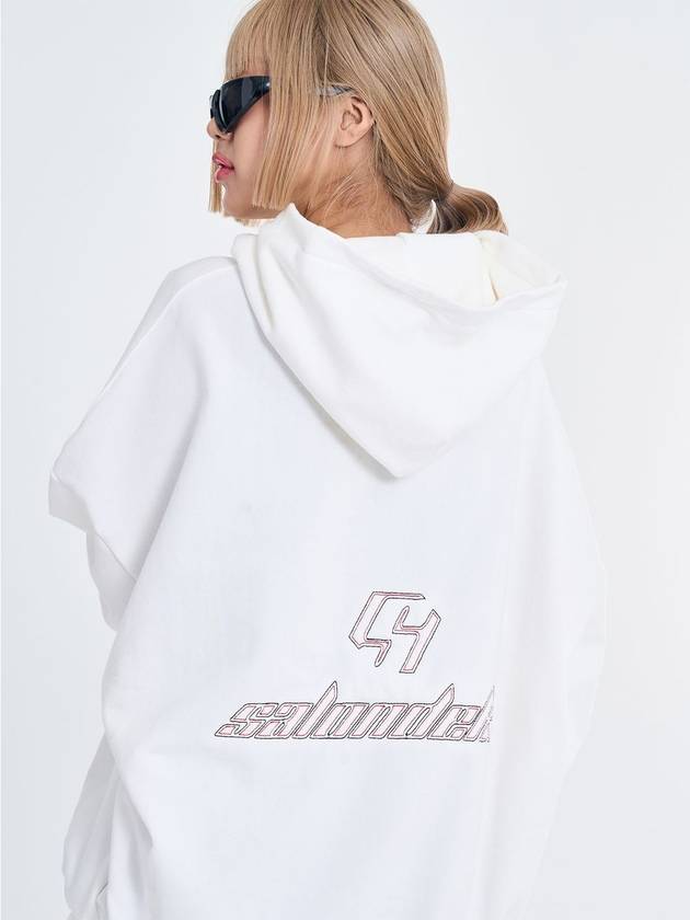 Unisex Skull Bunny Metallic Embroidery Large Fit Hood SDKIIISD231114HD002 - SALONDEKII SDLABEL - BALAAN 6