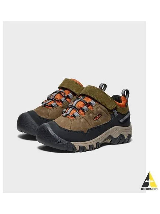 Riding Kids Hiking Shoes Dark Khaki - KEEN - BALAAN 1