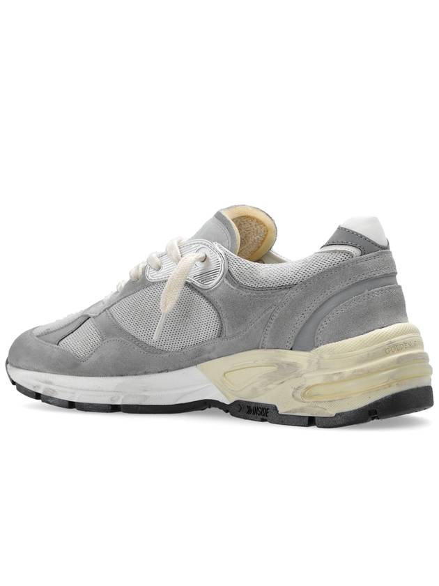 Dad Running Suede Sneakers Grey - GOLDEN GOOSE - BALAAN 6