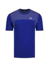 Kai Seamless Short Sleeve T-Shirt Blue - J.LINDEBERG - BALAAN 2