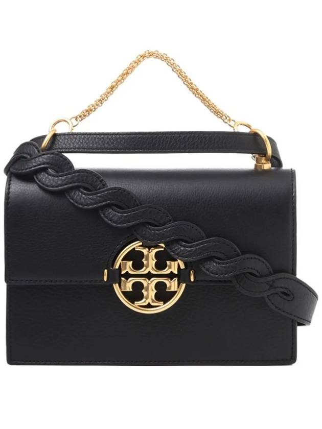 Miller Small Flap Shoulder Bag Black - TORY BURCH - BALAAN 3