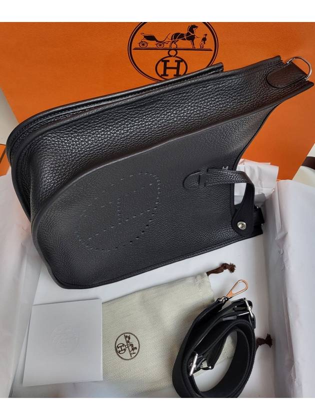 Evelyne 29 Cross Bag Black - HERMES - BALAAN 7