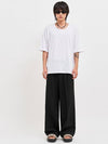 Seawear Oversized Silket Scoop Neck Short Sleeve T Shirt White - C WEAR BY THE GENIUS - BALAAN 6