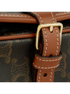 Triomphe Medium Folco Cross Bag Tan - CELINE - BALAAN 5