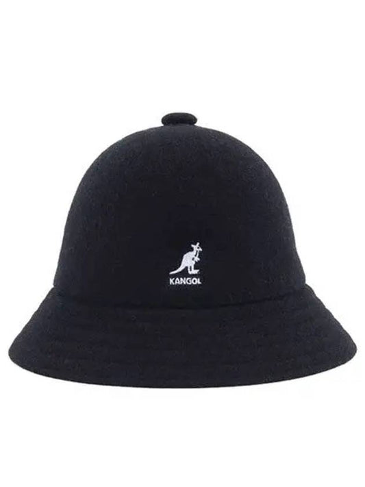 Hat Bucket Casual Wool Bungeoji K3451 Black - KANGOL - BALAAN 1