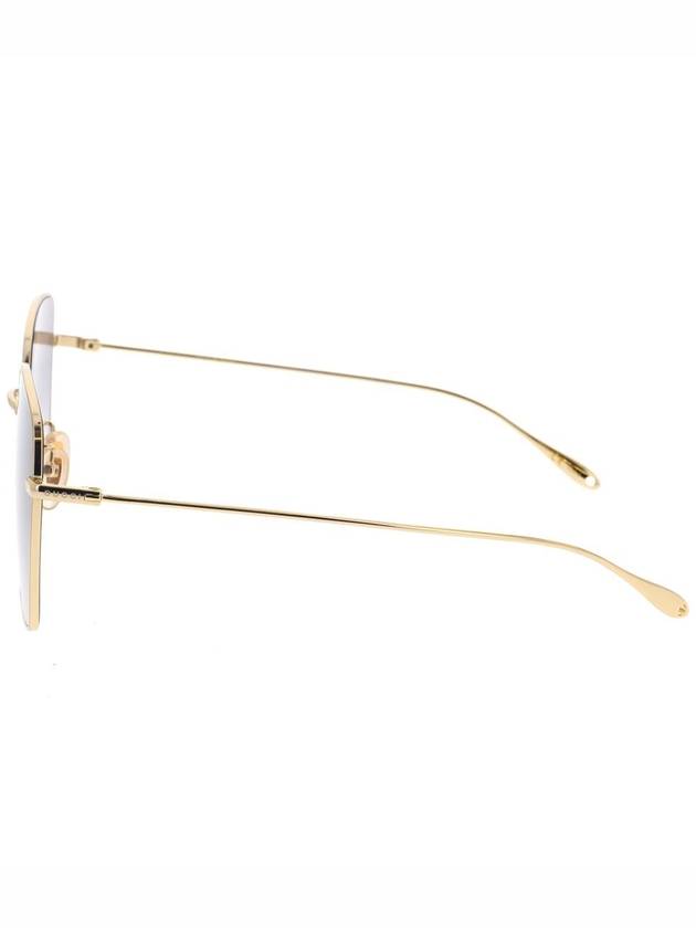 Square Frame Sunglasses Gold - GUCCI - BALAAN 4