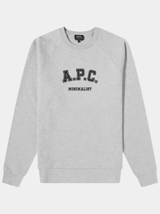 Logo Printing Sweatshirt Grey - A.P.C. - BALAAN 2