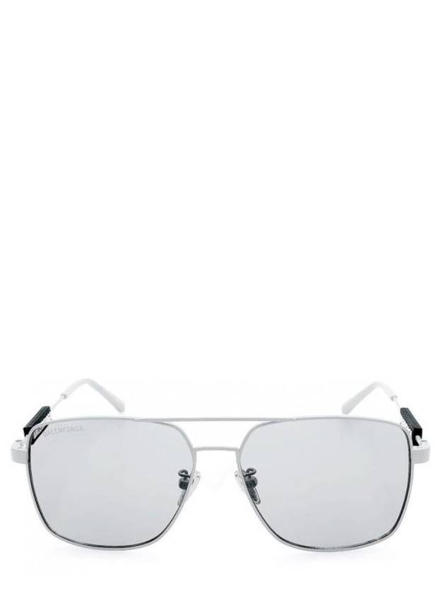 Eyewear Aviator Metal Sunglasses Grey - BALENCIAGA - BALAAN 1