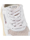 Medalist Beige Suede Low Top Sneakers White - AUTRY - BALAAN 9