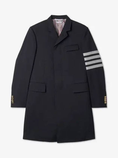 Men's Plain 4 Bar Single Coat Navy - THOM BROWNE - BALAAN 2