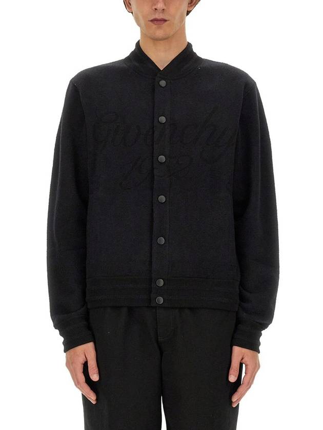 Cotton Bomber Jacket Black - GIVENCHY - BALAAN 2