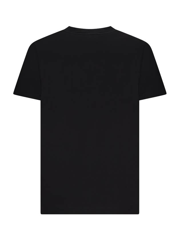 COTTON T-SHIRT WITH SHADES LOGO - MONCLER - BALAAN 2