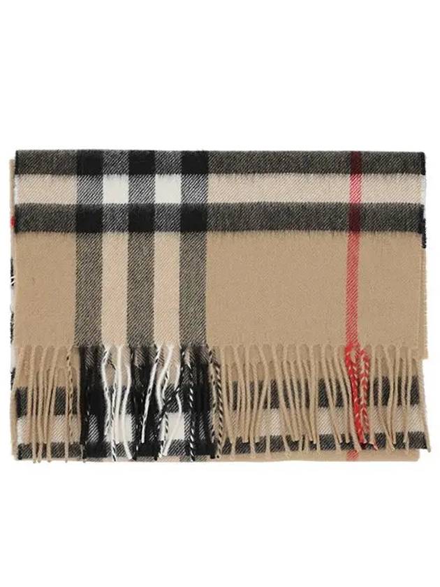 Vintage Check Cashmere Muffler Beige - BURBERRY - BALAAN 6