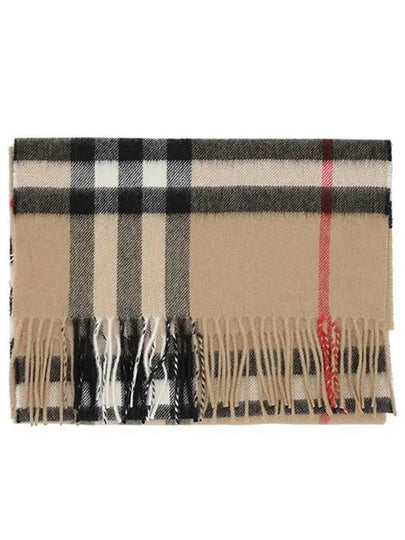 Vintage Check Cashmere Muffler Beige - BURBERRY - BALAAN 2