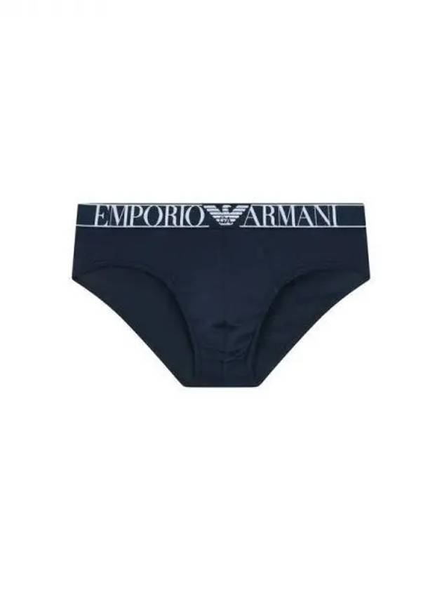 UNDERWEAR Men s Embossed Logo Banding Cotton Briefs Marine 271074 - EMPORIO ARMANI - BALAAN 1