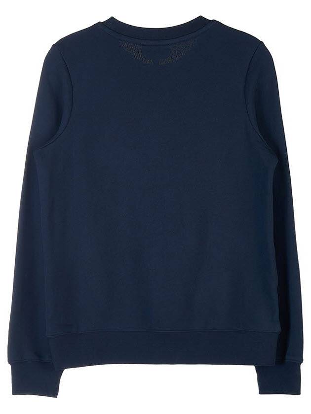 Women's Color Block Logo Sweat Sweatshirt Navy - A.P.C. - BALAAN 3