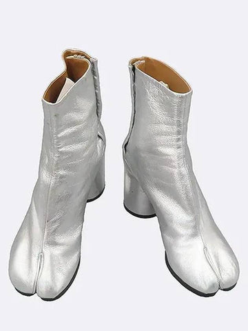 Smith Market Maison Margiela Silver Boots Women s Shoes - MAISON MARGIELA - BALAAN 1