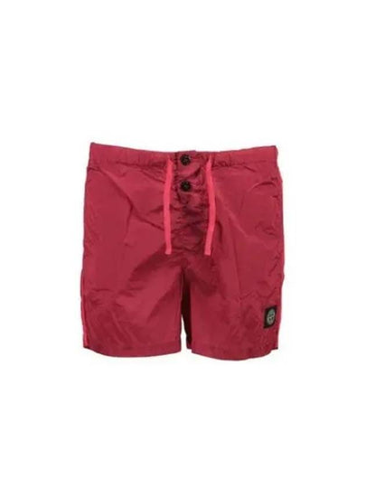 Nylon Metal Swim Shorts Pink - STONE ISLAND - BALAAN 2