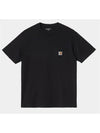 WIP Short Sleeve Pocket T Shirt Black I030434 89 XX - CARHARTT - BALAAN 1