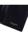 Men's Tiny Monogram Logo Half Wallet Black - SAINT LAURENT - BALAAN 9