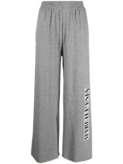 Logo Cotton Wide Pants Grey - MAISON MARGIELA - BALAAN 2