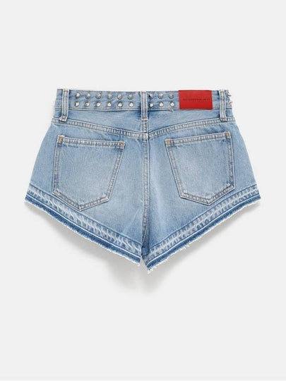 High Waisted Denim Shorts - ALESSANDRA RICH - BALAAN 2