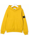 Kids Waffen Hoodie Yellow 751661640 V0034 - STONE ISLAND - BALAAN 2