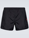 Heart Logo Swim Shorts Black - AMI - BALAAN 2