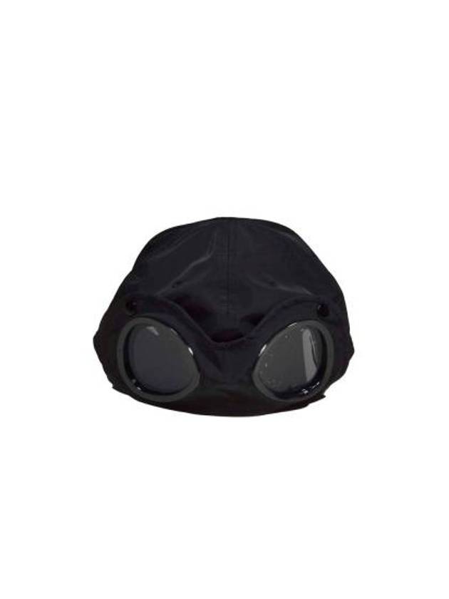 Chrome R Goggle Ball Cap Black - CP COMPANY - BALAAN 4