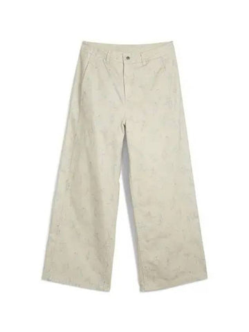 Weave Twill Straight Pants Desert Dust - PUMA - BALAAN 1