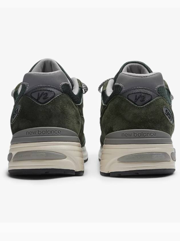 991V2 Low Top Sneakers Kombu Green - NEW BALANCE - BALAAN 5