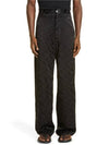 XXS Men s Over Jacquard Monogram Logo Baggy Slacks Pants - BALENCIAGA - BALAAN 3