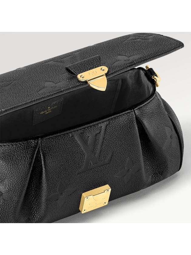 Monogram Favorite Baguette Shoulder Bag Black - LOUIS VUITTON - BALAAN.