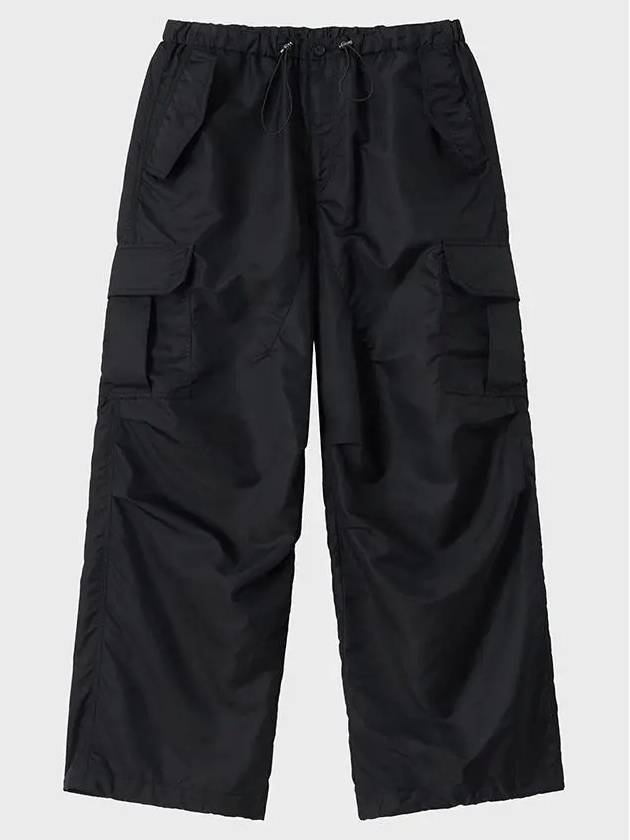 FW Tarf Parachute Track Pants Black - THEANTIPLATFORM - BALAAN 2