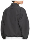 Fear of God Essential Half Zip Track Jacket Anorak Windbreaker Black Women - FEAR OF GOD ESSENTIALS - BALAAN 5