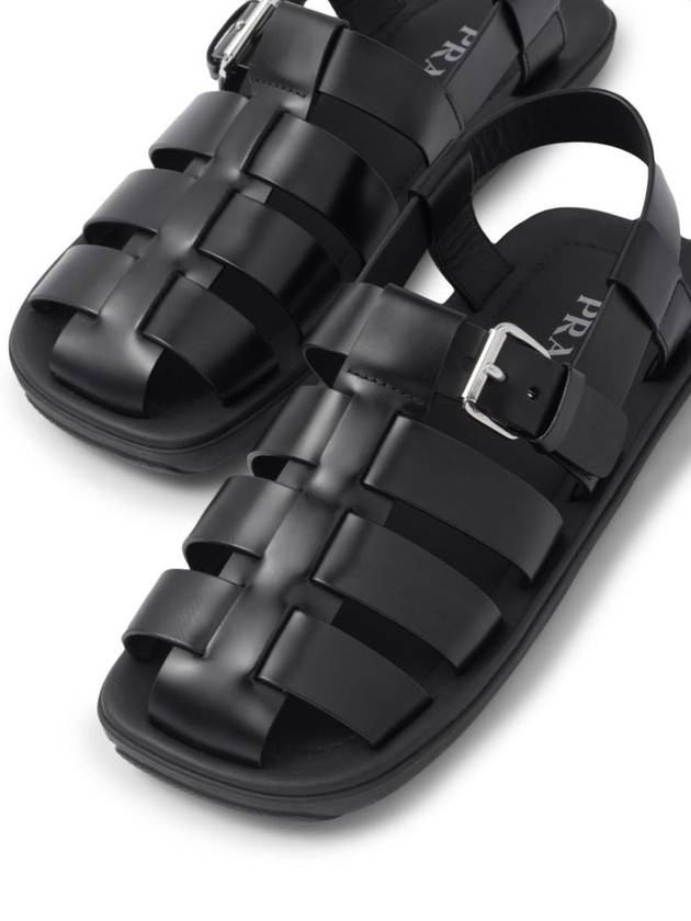 Interwoven Strap Flat Sandals 2X3093FG001B4L - PRADA - BALAAN 6