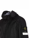 Membrana 3L TC Hooded Jacket Black - STONE ISLAND - BALAAN 3