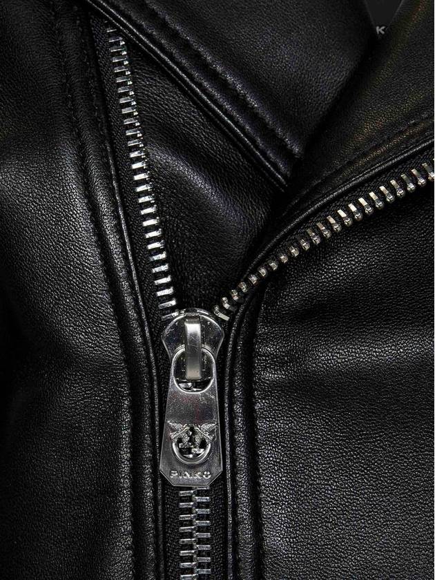 Pinko Leather Jackets - PINKO - BALAAN 5