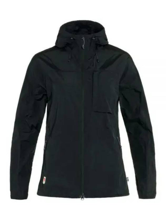 Women s High Coast Wind Jacket 83516550 W - FJALL RAVEN - BALAAN 1