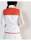 Golf Lightweight Stefania Hybrid Vest GWOW11228 Hot Coral - J.LINDEBERG - BALAAN 3