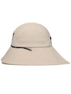 Women s modified brimmed bucket hat BEIGE WOMAN - MALBON GOLF - BALAAN 3