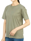 Perfect Short Sleeve T-Shirt Green - THEORY - BALAAN 6