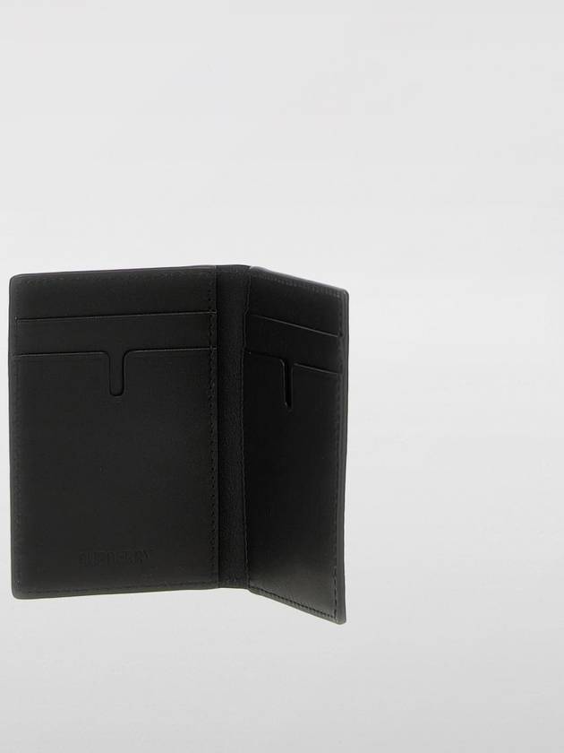 Check 2 Fold Card Wallet Black - BURBERRY - BALAAN 3