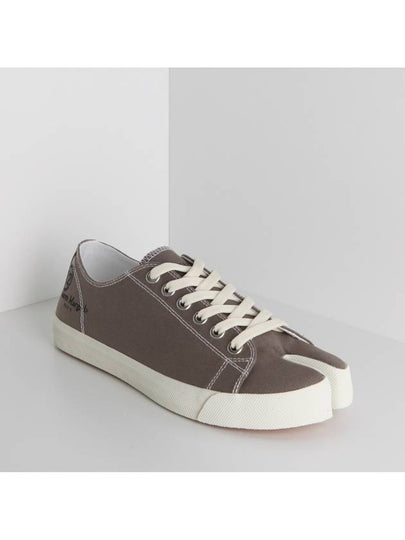 Tabi Canvas Low Top Sneakers Dust Grey - MAISON MARGIELA - BALAAN 2