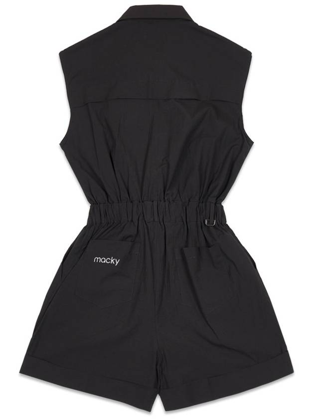 Summer PK Jumpsuit Black MCSS24OP3BK - MACKY - BALAAN 3