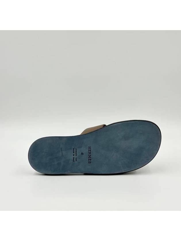 Izmir Sandals Noir - HERMES - BALAAN 6