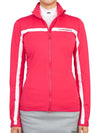 Women's Zenith Mid Layer Zip-Up Jacket Pink - J.LINDEBERG - BALAAN 3